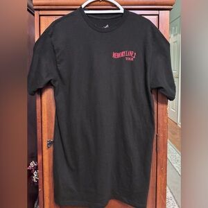 Shordie Shordie Memory Lane 2 Tour' Graphic Black T-shirt size Large